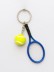 Брелок iLikeGift &quot;Tennis racket&quot;, blue (2.8*10 см) 