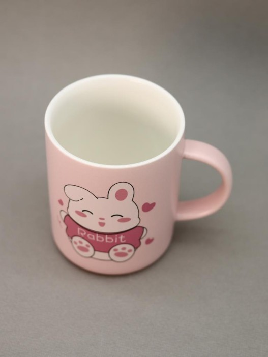 Кружка «Cute rabbit», pink 