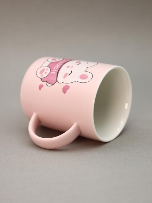 Кружка «Cute rabbit», pink 