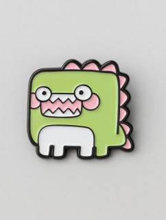 Значок металлический iLikeGift &quot;Quadrosaurus&quot;