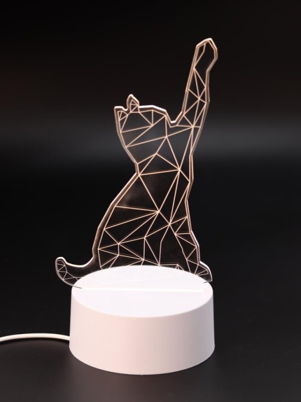 Ночник iLikeGift "Кошка" светодиодный, USB (9х20 см)