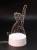 Ночник iLikeGift "Кошка" светодиодный, USB (9х20 см)