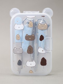 Маникюрный набор &quot;Many cat leaf&quot;, blue