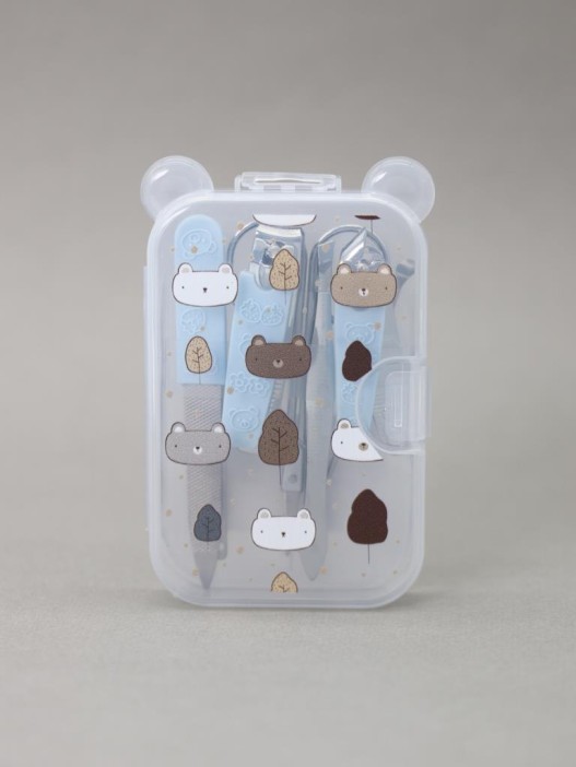 Маникюрный набор &quot;Many cat leaf&quot;, blue 