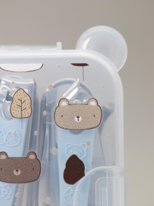 Маникюрный набор &quot;Many cat leaf&quot;, blue 