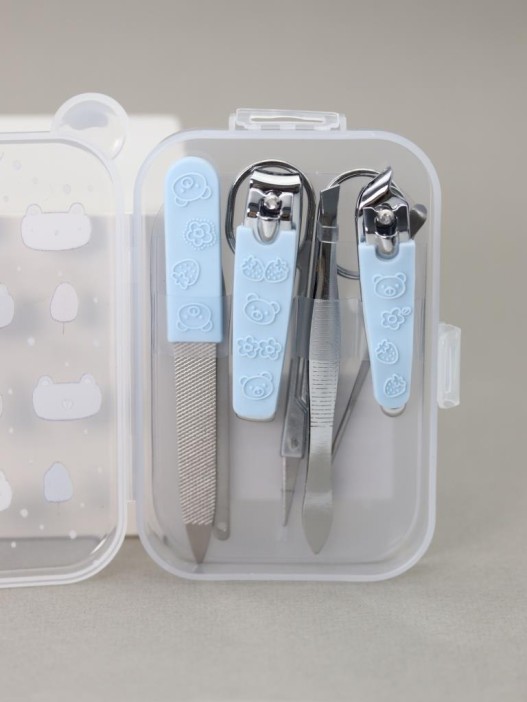 Маникюрный набор &quot;Many cat leaf&quot;, blue 