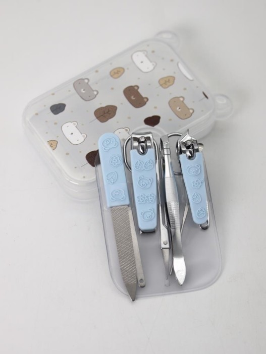 Маникюрный набор &quot;Many cat leaf&quot;, blue 