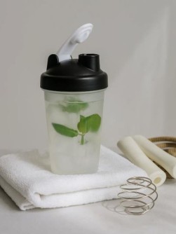 Спортивный шейкер "Classic", black (400 ml)