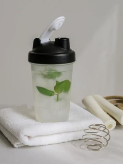 Спортивный шейкер "Classic", black (400 ml)