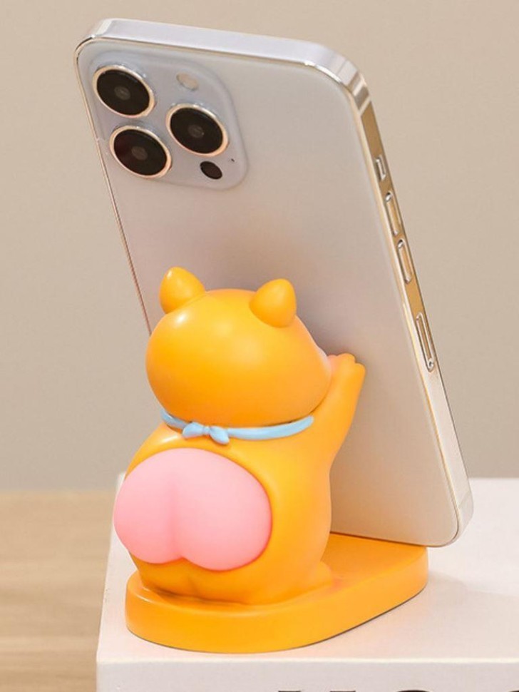 Подставка под телефон/планшет «Hamster», orange