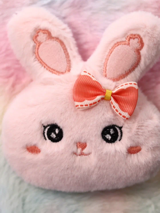Блокнот плюшевый «Cute bunny» , 13х18 см, плотность 80 гр. 