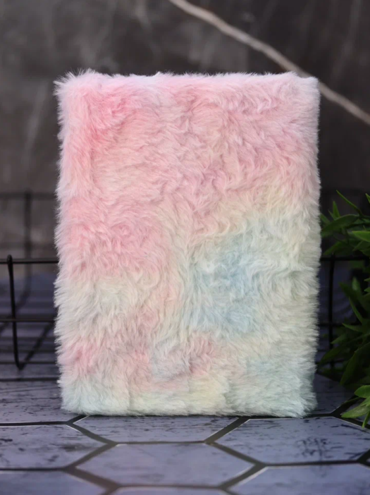 Блокнот плюшевый «Cute bunny» , 13х18 см, плотность 80 гр. 