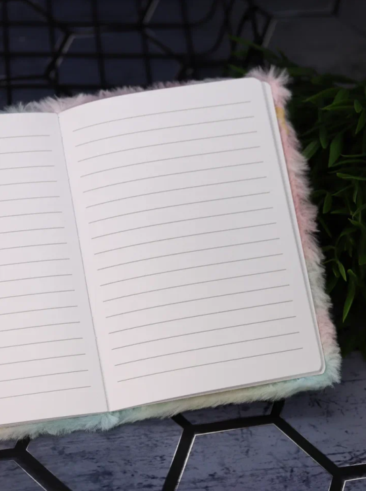 Блокнот плюшевый «Cute bunny» , 13х18 см, плотность 80 гр. 