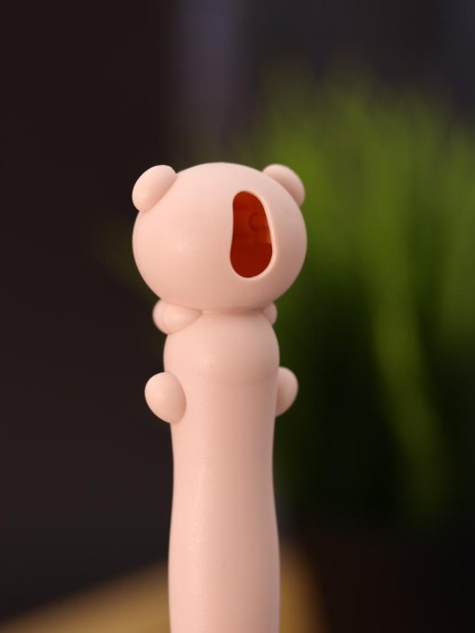 Ролик для чистки одежды &quot;Pink voluminous bear&quot;, 10 см*60 листов 