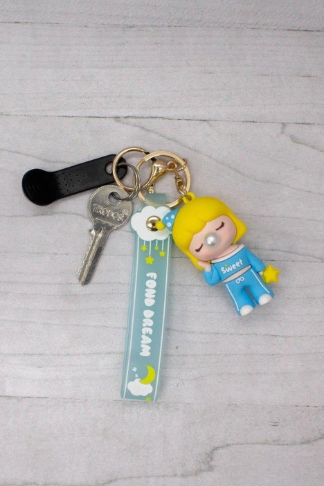 Брелок &quot;Girlfriend&quot;, blue 