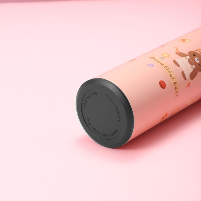 Термос «Happy friends, bear», red (500 ml) 