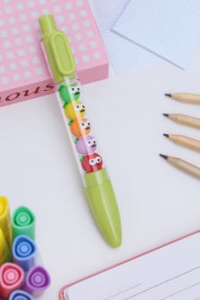 Ручка "Funny smile", green