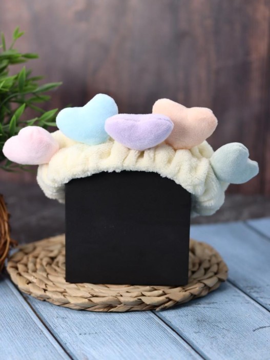 Повязка на голову "Color heart", yellow 