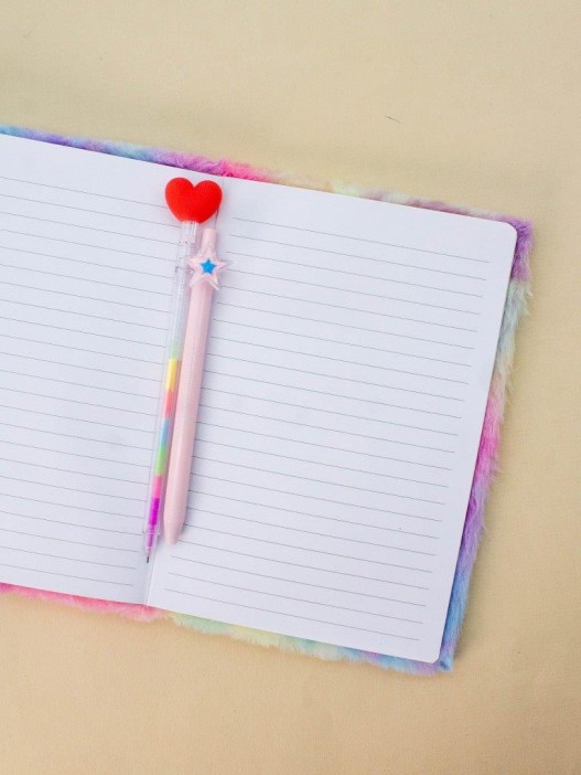 Блокнот плюшевый «Shiny cat», blue, 21,5х15 см, плотность 70 гр. 