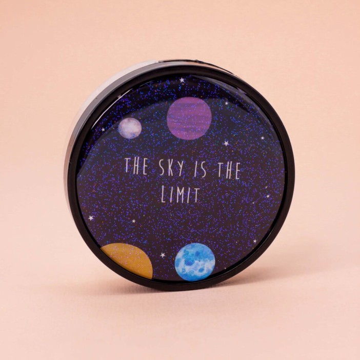 Контейнер для линз "Planet Limit", black 