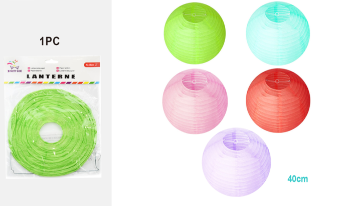 Бумажные шары для декора  &quot;Carnival Spheres&quot;, (400 мм) 