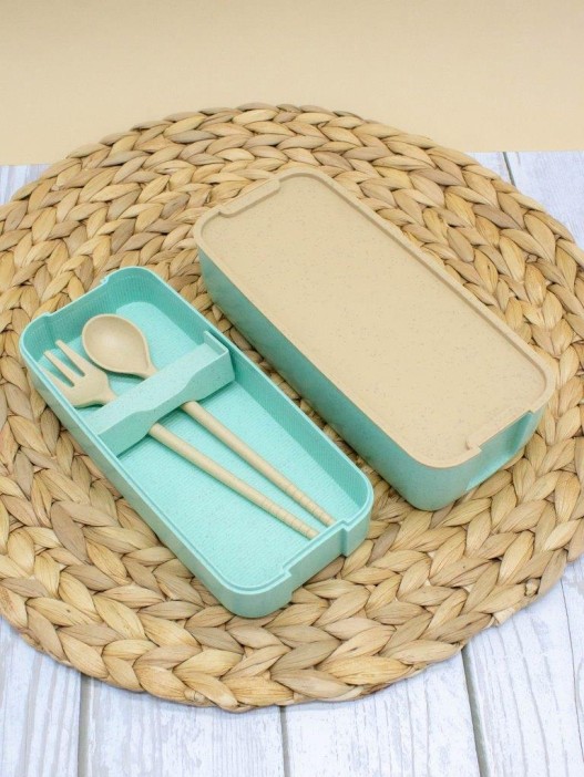 Ланчбокс &quot;Convenient&quot;, green, 2 яруса (750 мл) 