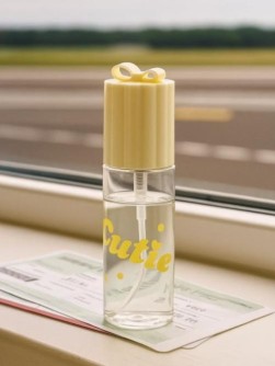 Дорожная бутылочка "Bow cutie", green (35 ml)