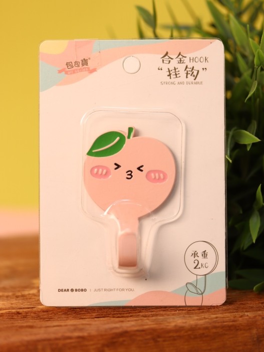 Крючок на липучке «Nice peach», pink 