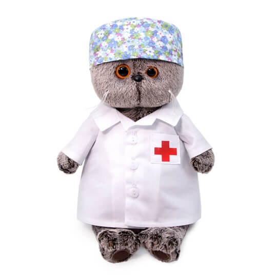 Мягкая игрушка "Басик - доктор" (25 см) 