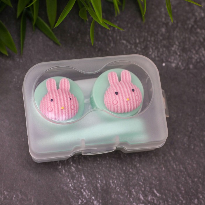 Контейнер для линз "Two hare" 