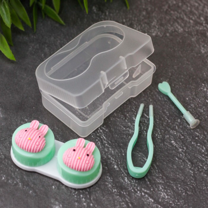 Контейнер для линз "Two hare" 