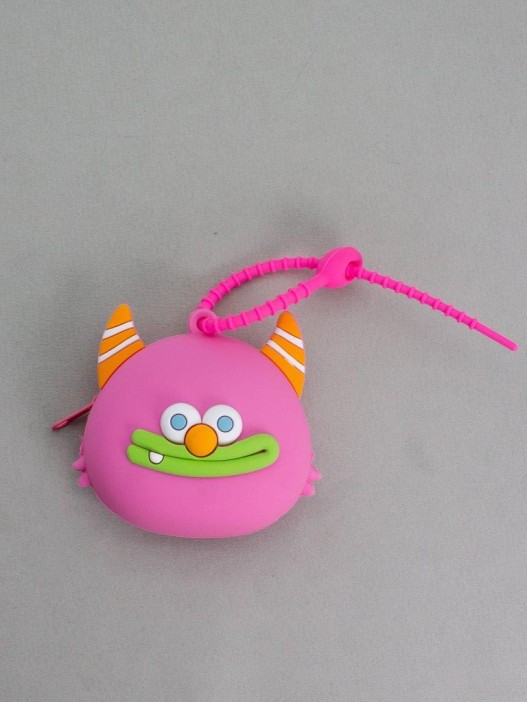 Брелок-кошелёк &quot;Funny monster&quot;, pink (8*8.7 см) 