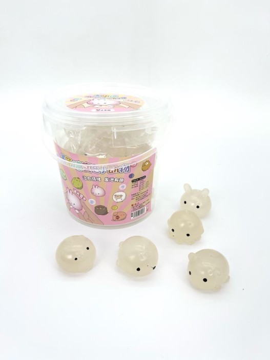 Мялка - антистресс «Hedgehog», mix, 1 банка, 20 шт. (12,3*13 см) 