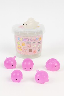 Мялка - антистресс «Hedgehog», mix, 1 банка, 20 шт. (12,3*13 см)