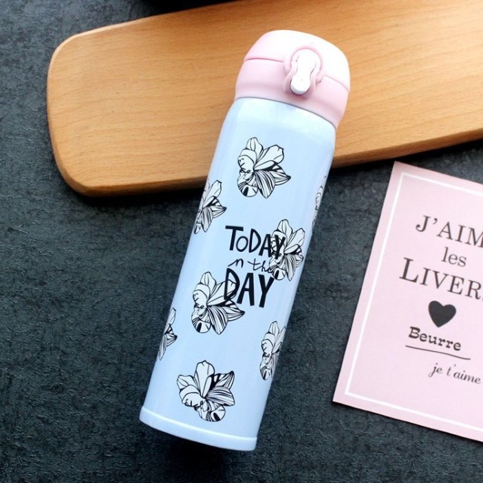 B-BW-6352-Z ТЕРМОС "Wild" blue 500ml 