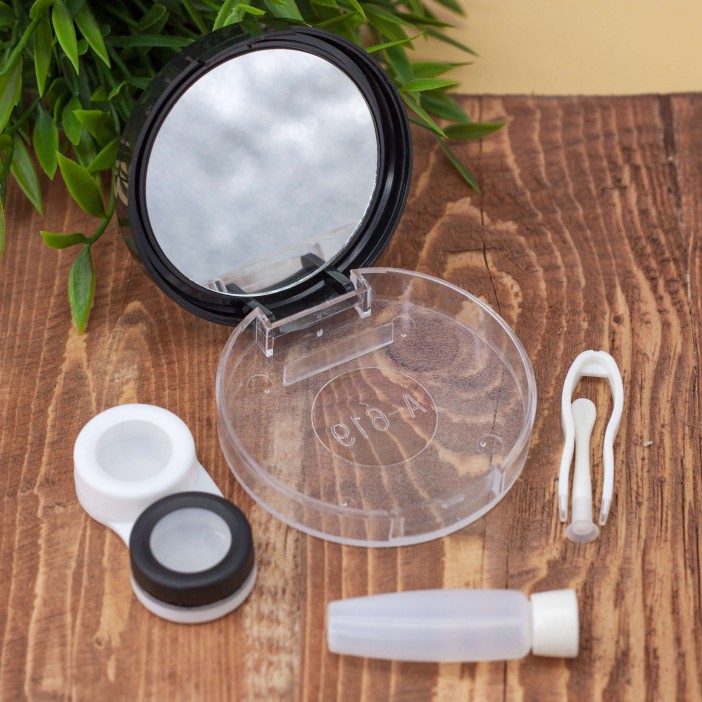 Контейнер для линз &quot;Space rocket&quot;, white 