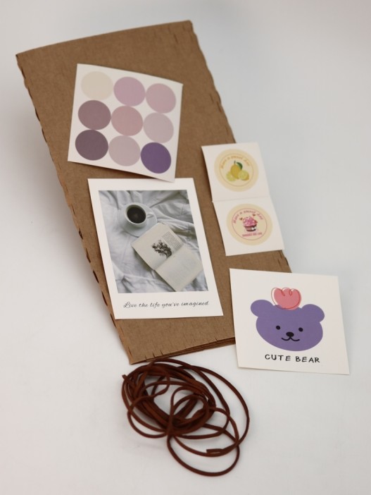 Упаковочный набор д/подарков (2 листа+лента+открытка+5 наклеек) &quot;Creative Spark&quot;,40x50см 