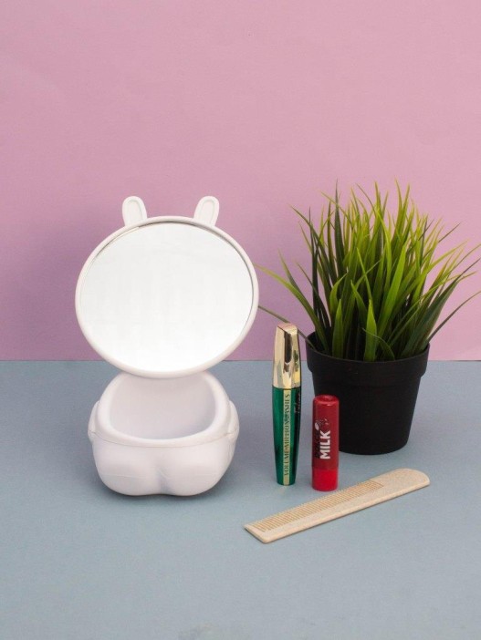 Зеркало настольное &quot;Precious rabbit&quot;, white (21.5*14 см) 