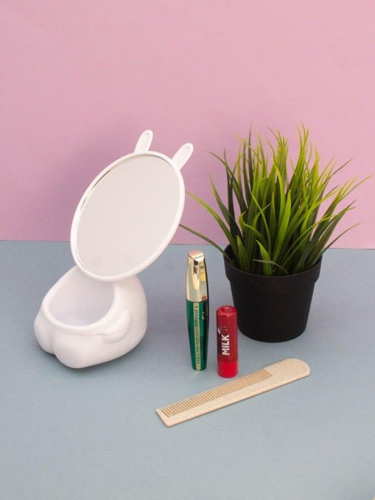 Зеркало настольное &quot;Precious rabbit&quot;, white (21.5*14 см) 