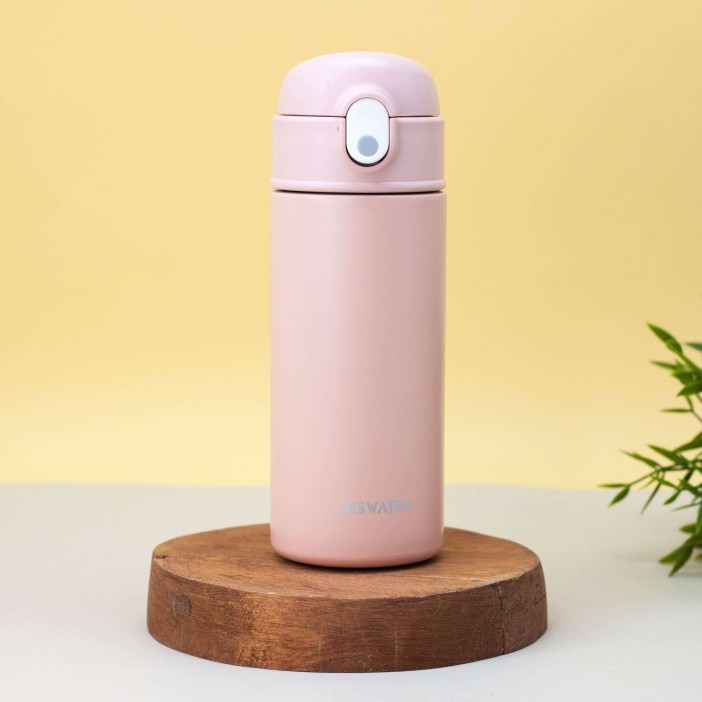 Термос "Yes water", pink (400 ml) 