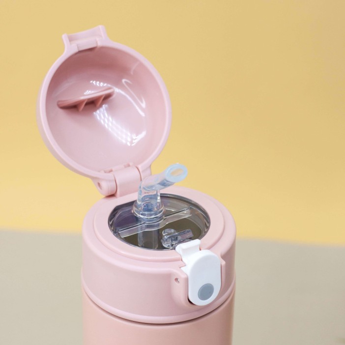 Термос "Yes water", pink (400 ml) 