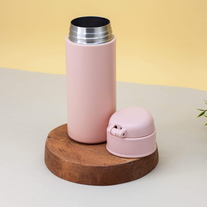 Термос "Yes water", pink (400 ml) 