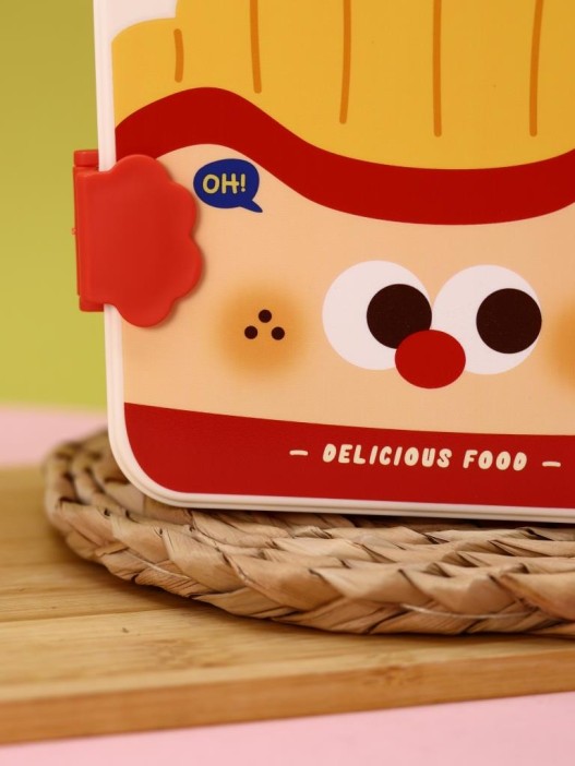 Ланчбокс &quot;French fries&quot;, red, 1350 ml 