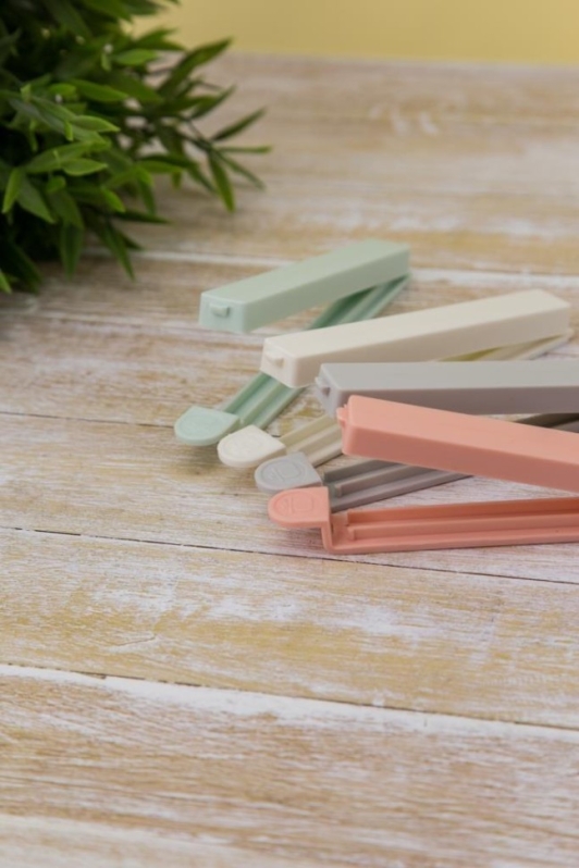 Зажим для пакетов "Bag clip", упаковка 4 шт.