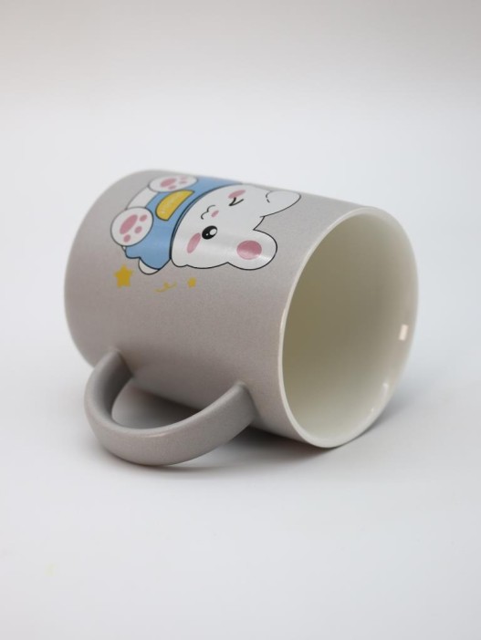 Кружка «Cute rabbit», grey 