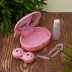 Контейнер для линз «Cat», pink 