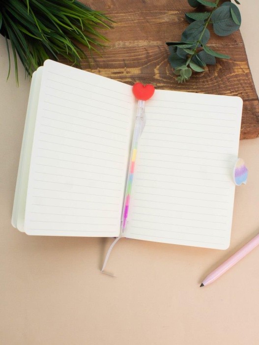 Блокнот (B6) &quot;Pastels hearts&quot;, rainbow (18.5*13) 