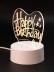 Ночник iLikeGift "День рождения" светодиодный, USB (9х17 см)
