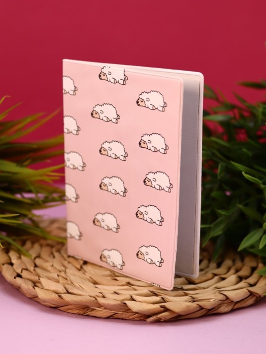 ОБЛОЖКА ДЛЯ ПАСПОРТА Pink Sheep, плотность 600 мкм 