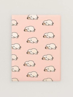 ОБЛОЖКА ДЛЯ ПАСПОРТА Pink Sheep, плотность 600 мкм
